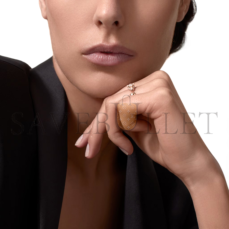 CARTIER PANTHÈRE DE CARTIER RING, SMALL MODEL, SEMI-PAVED N4765800